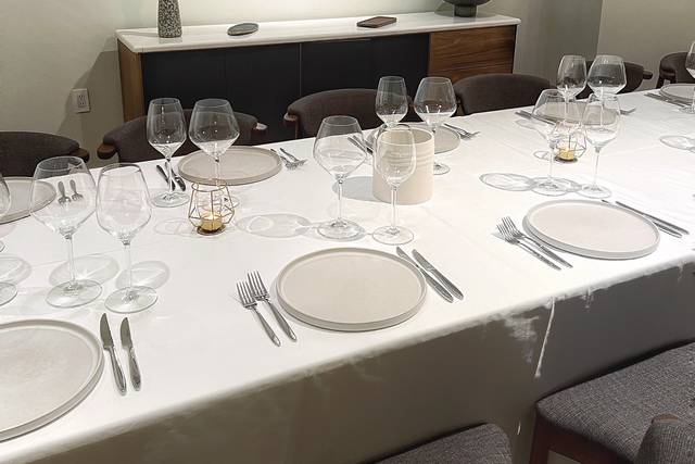 Table setup