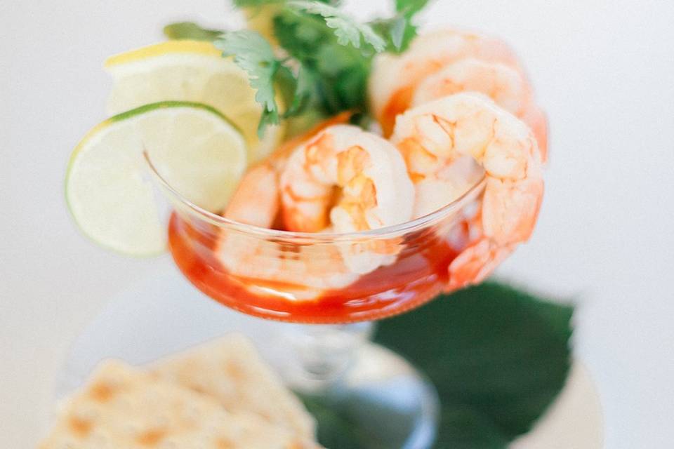 Mexican shrimp cocktail