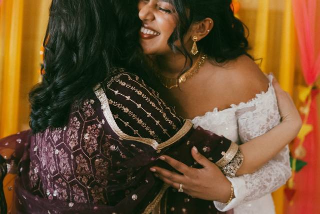 Mother daughter moment