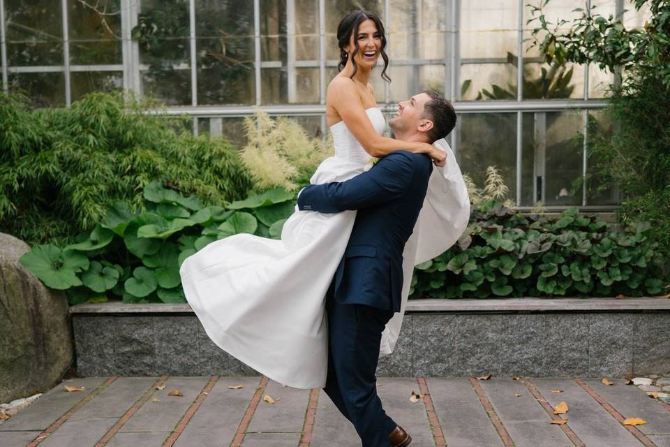 Greenhouse wedding