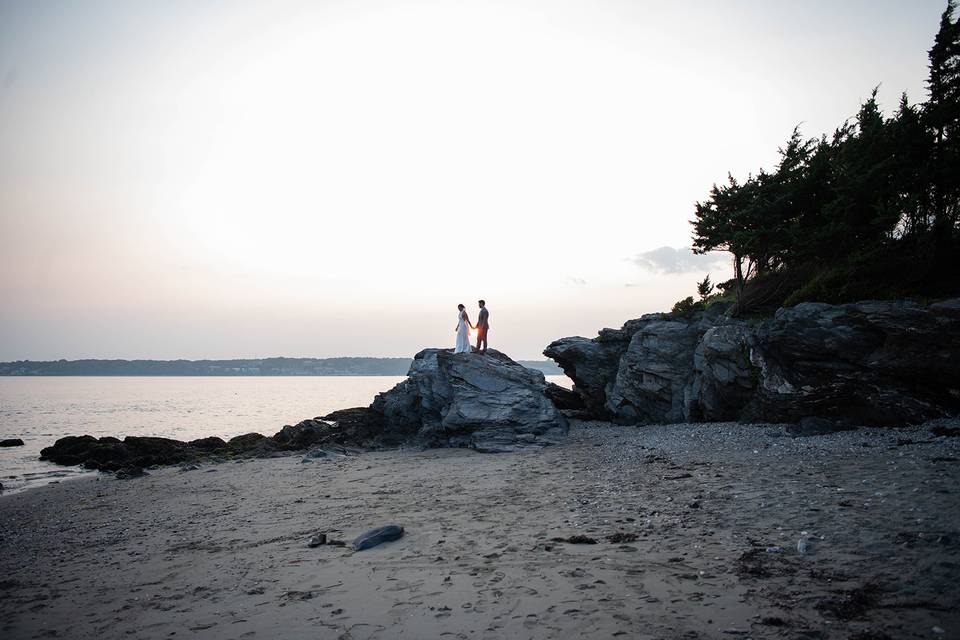 Jamestown sunset