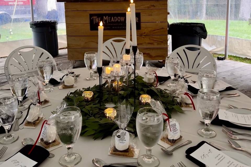Table and Bar