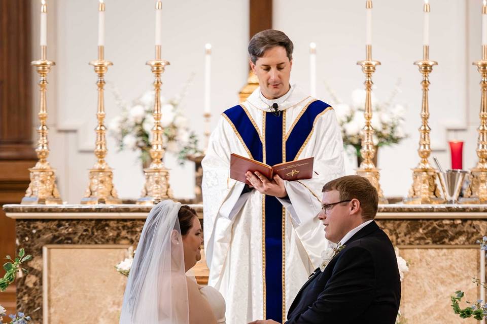 Catholic wedding