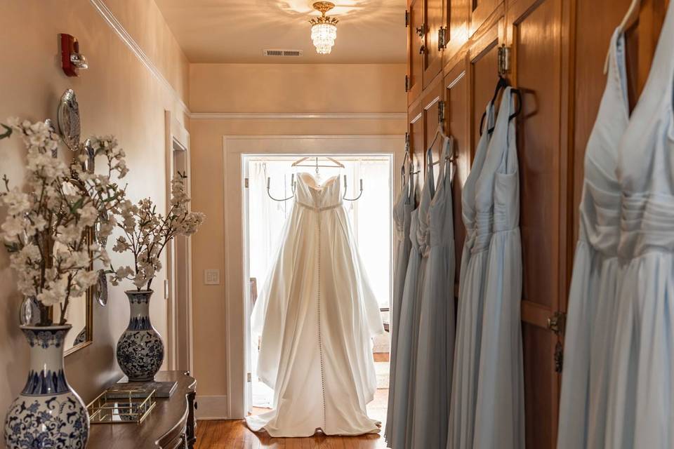 Wedding details photo