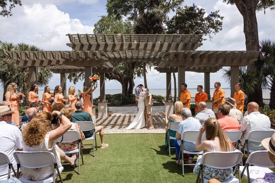 Wedding ceremony photo