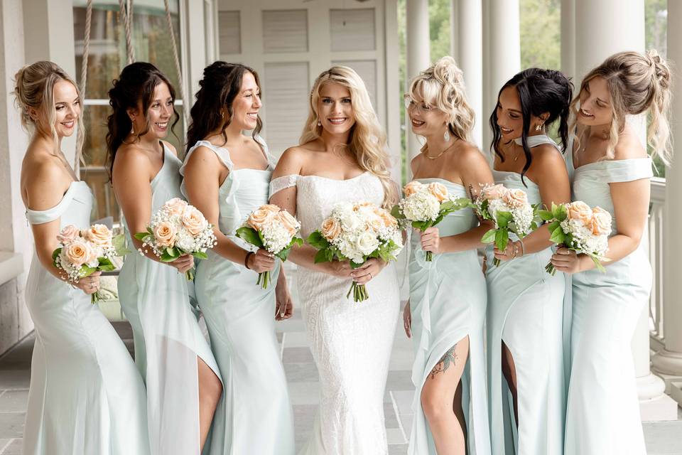 Bridesmaids photos