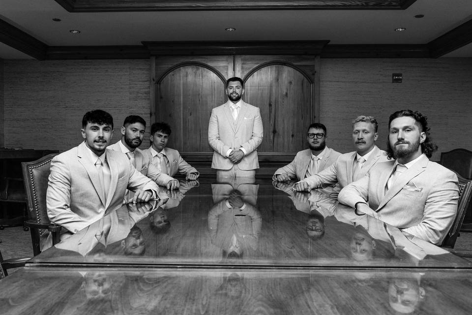 Groomsmen photo