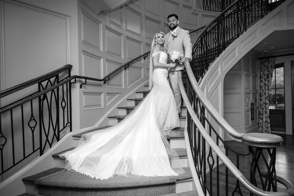 Bride and groom