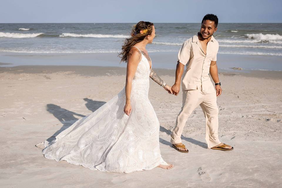 Beach wedding