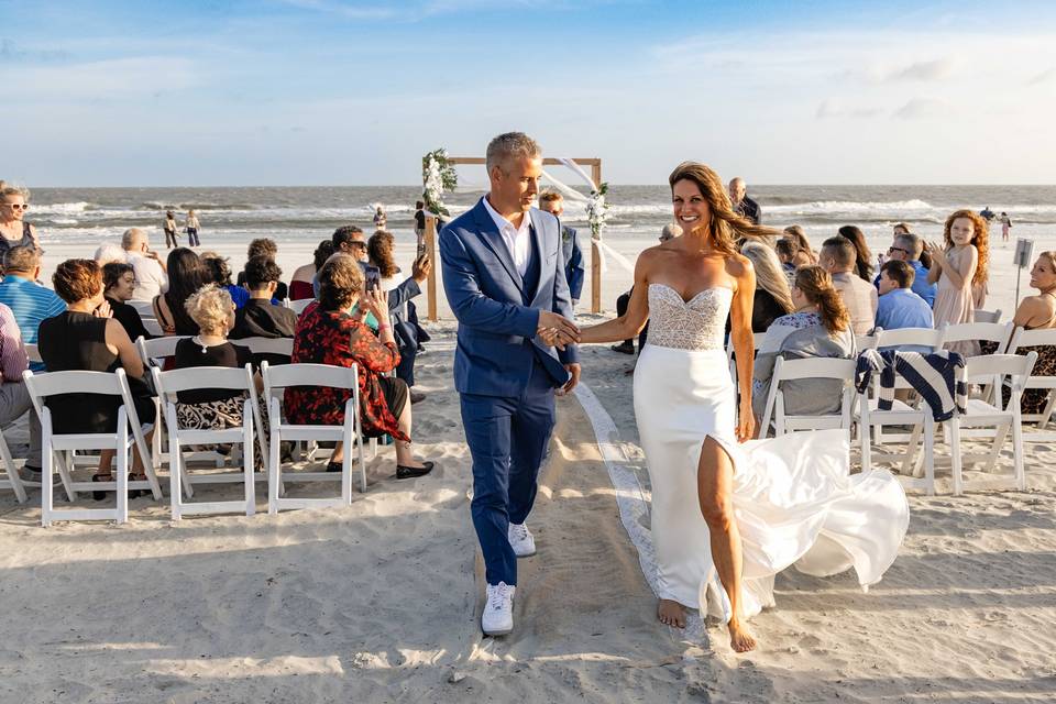 Beach ceremony