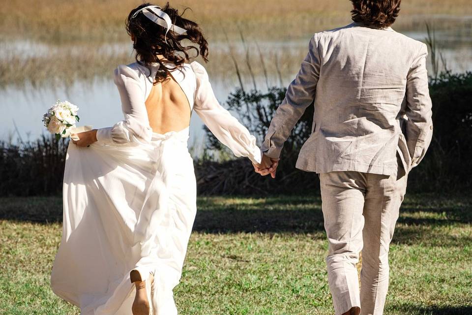 Bride and groom