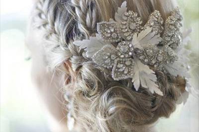 Braided updo