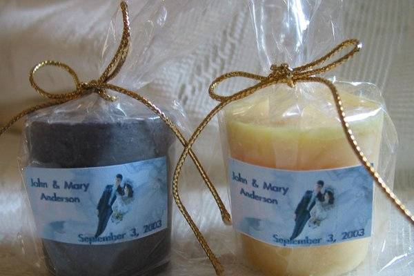 Personalized Scented Soy Votives