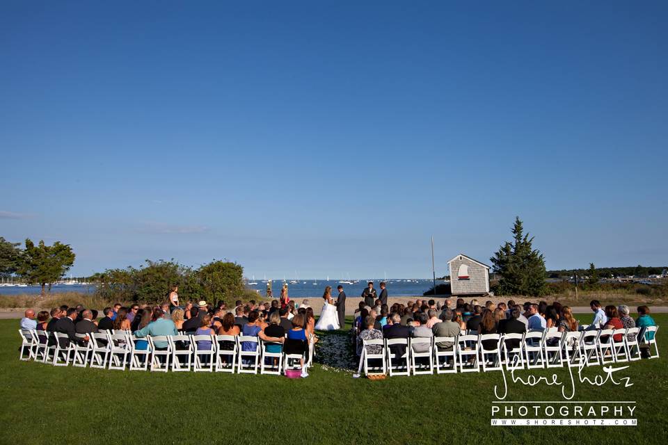 Outdoor wedding