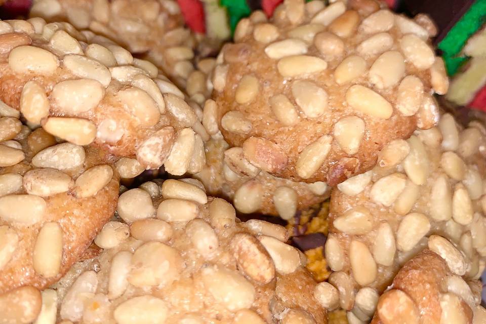 7 Layer & Pignoli Cookies