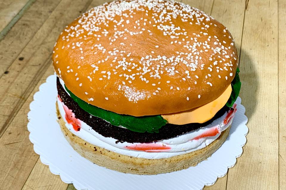 Hamburger Cake