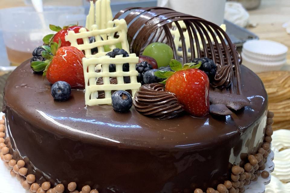Chocolate Ganache Cake