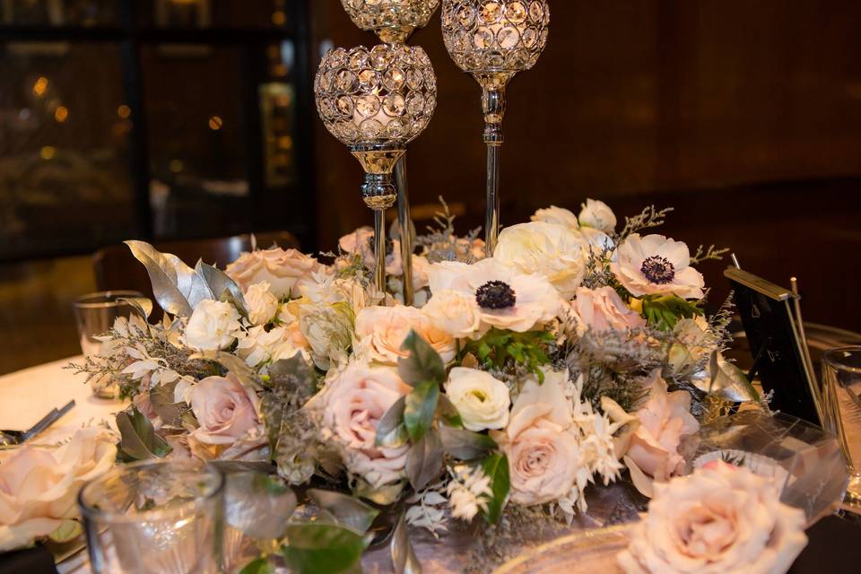 Chicago Blush Centerpieces