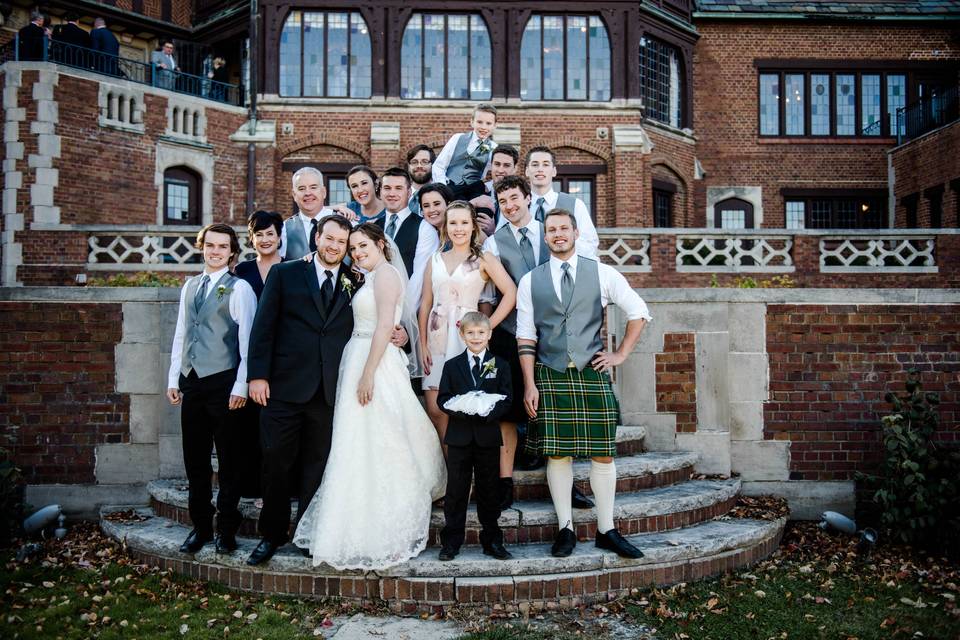 Head table draping