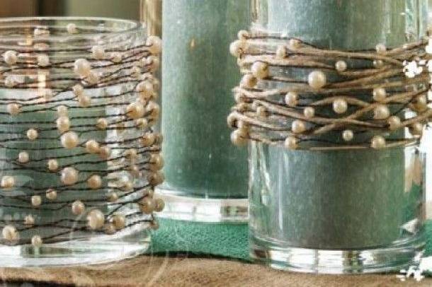 Add charm to centerpieces