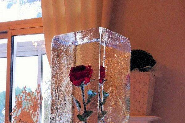 Ice Sculpture Centerpiece