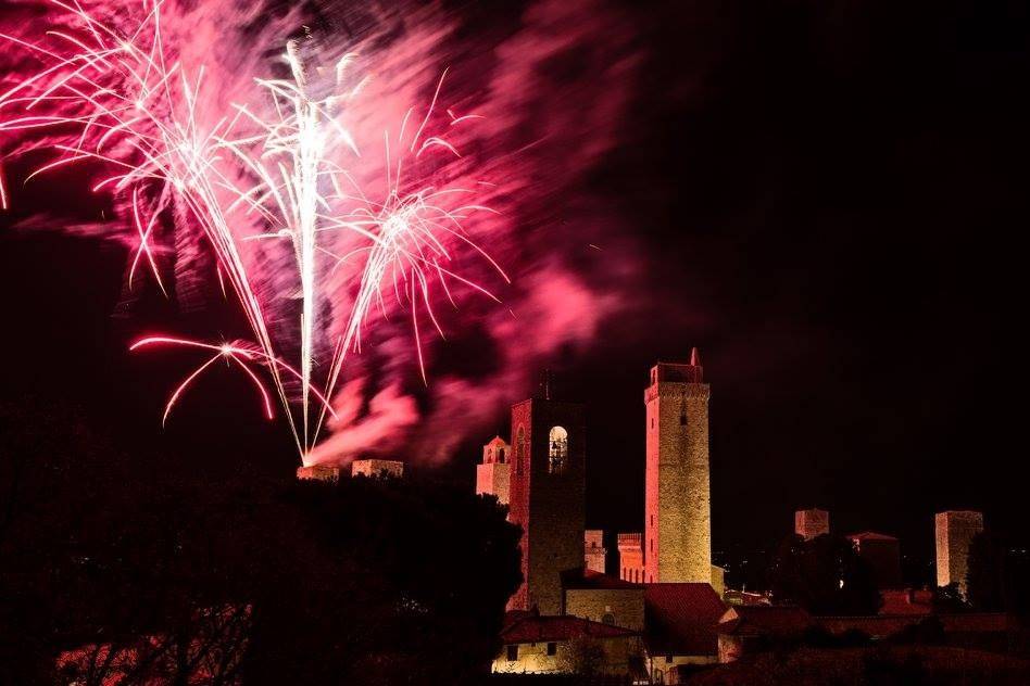 Fireworks in Tuscany