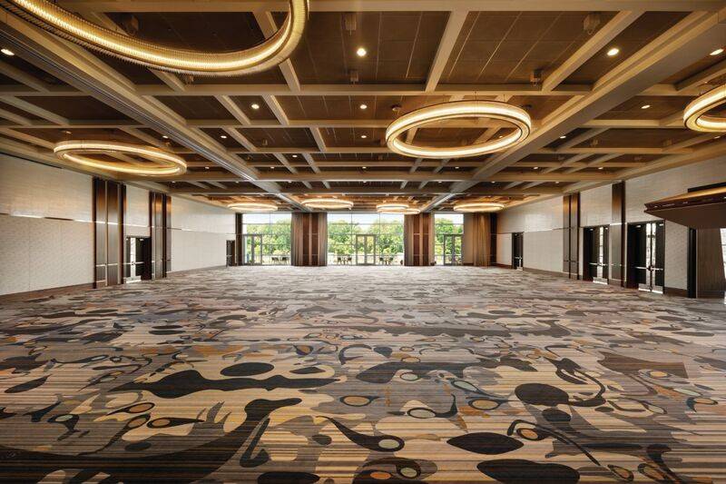 Bare banquet hall