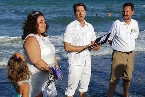 Married by the sea
