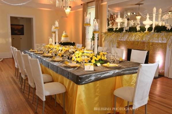 Head table setting