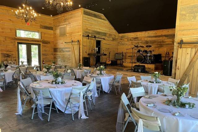 Charming and rustic venue
