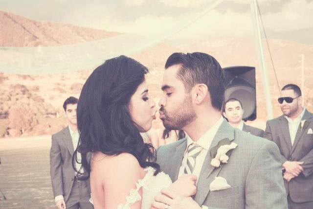Couple dancing