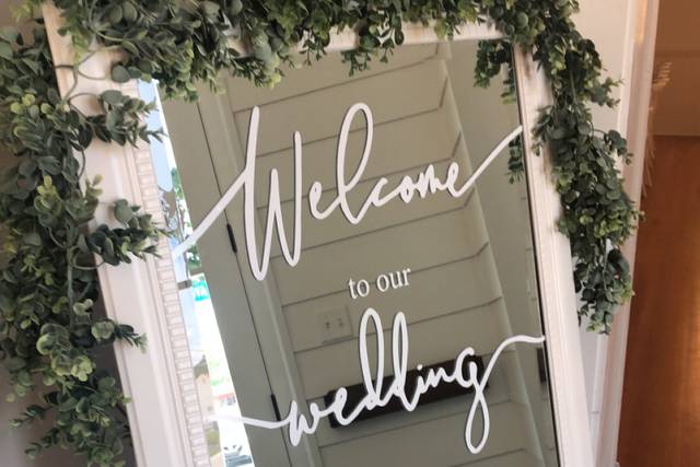 Welcome to Our Wedding