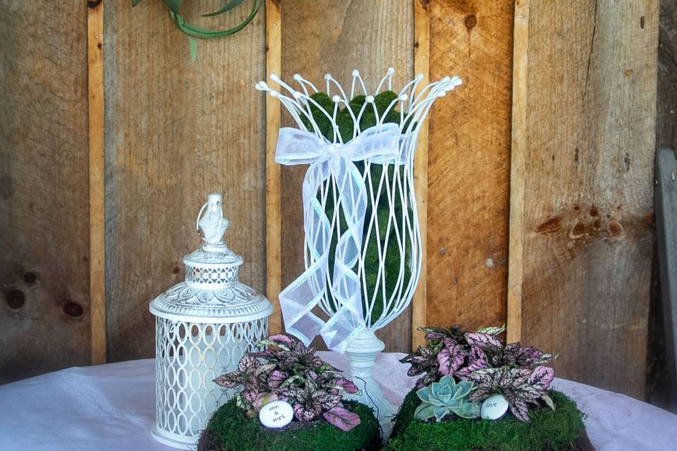 Moss Decorations