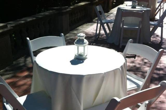 Outdoor wedding