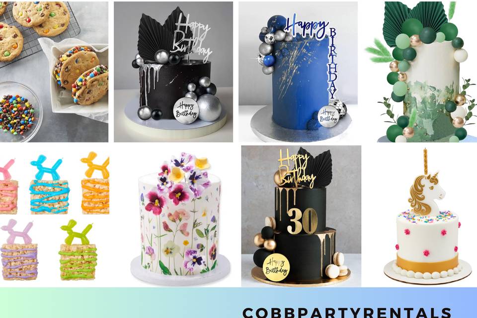 CobbPartyRentals - Cakes