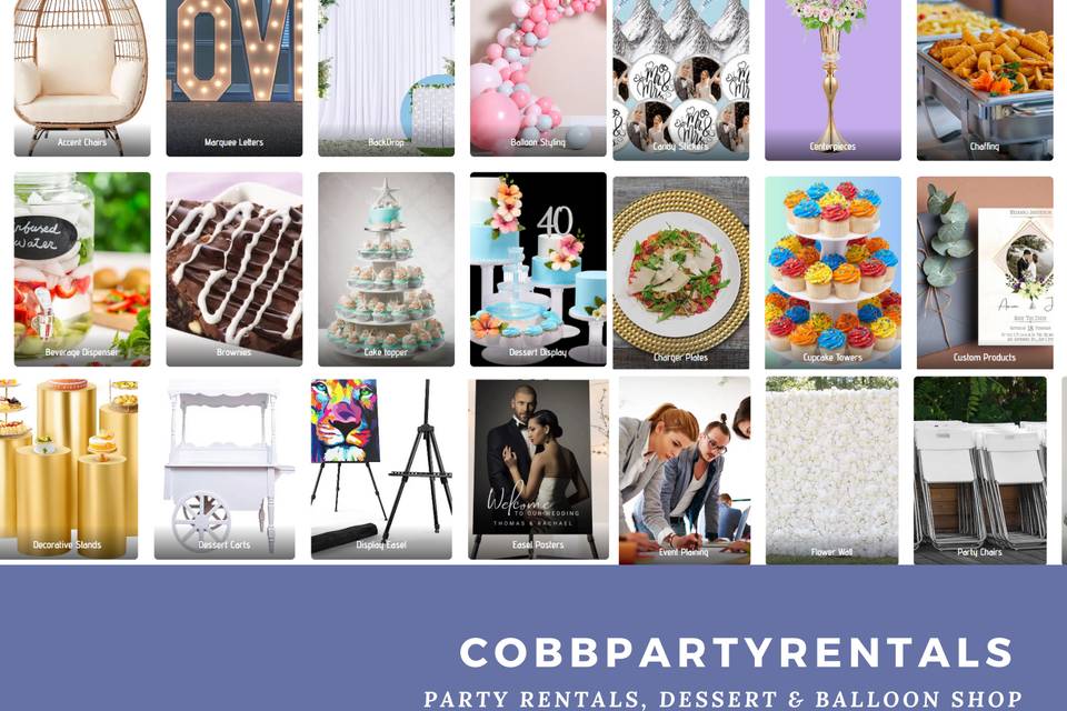 CobbPartyRentals - For Rent