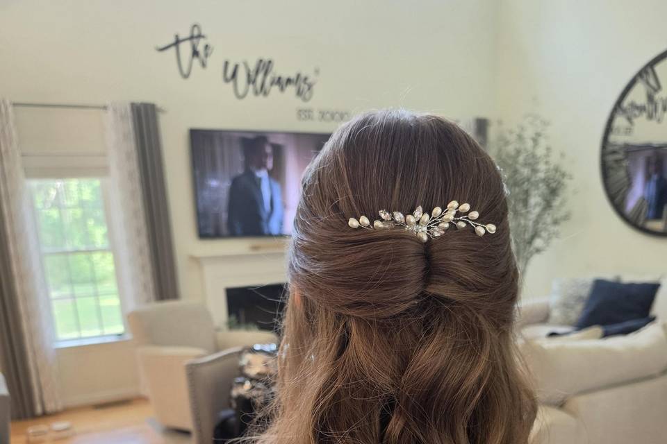 Soft Bridal Hairstyle