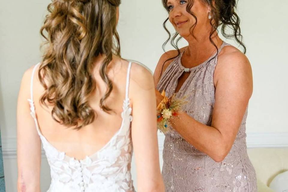 Mom and Bride