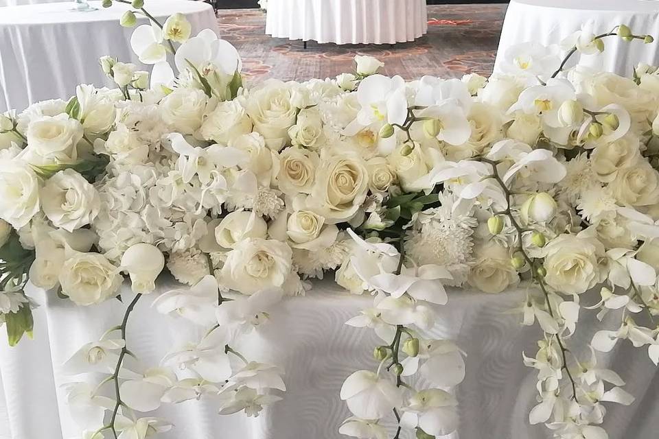 Grooms table