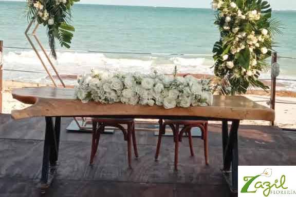 Grooms table