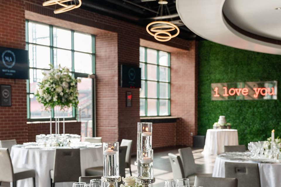 Crown Room Wedding