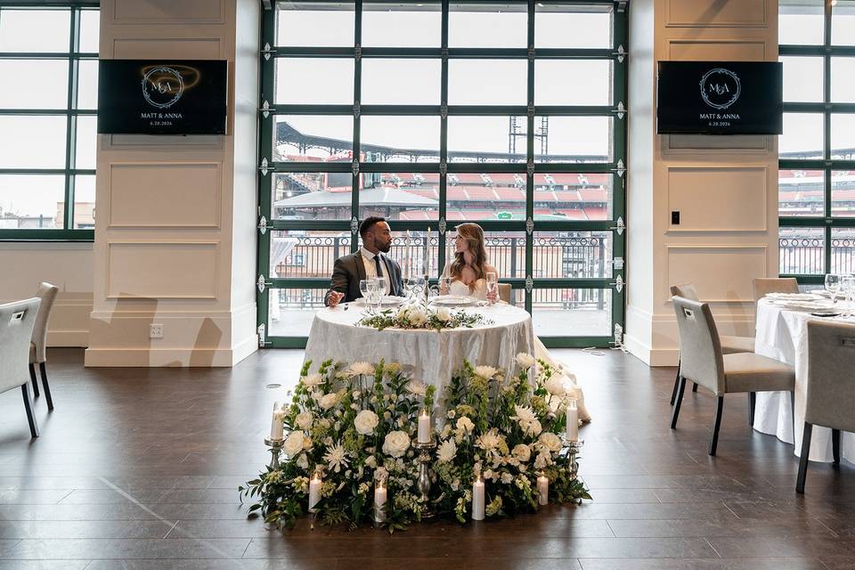 Sweetheart table
