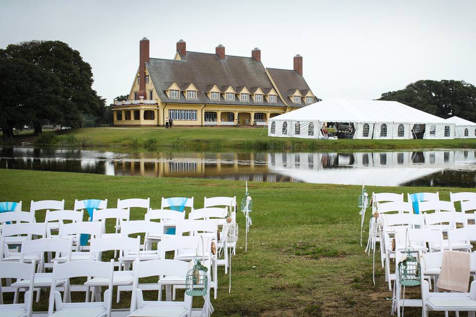 View of Point and South Lawn