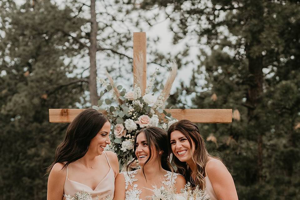 Boho Colorado bride