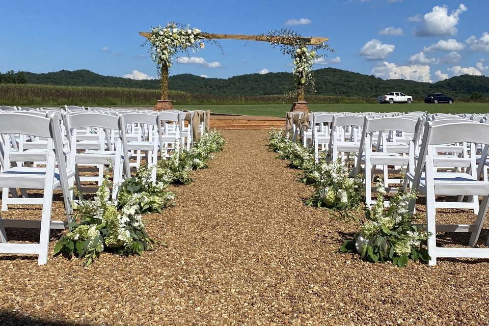 Ceremony at Red Barn