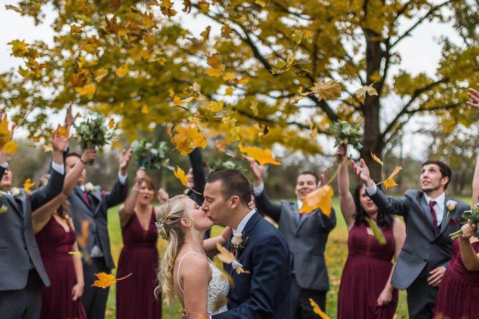 Wedding makeup and hair