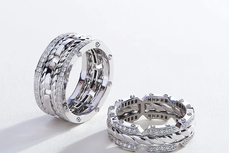 Rockford collection mens wedding on sale bands