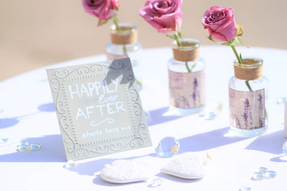 Table wedding decor