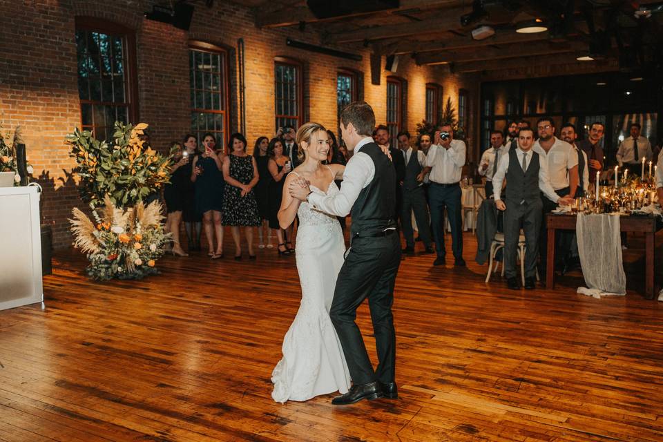 First Dance in the Main Falls