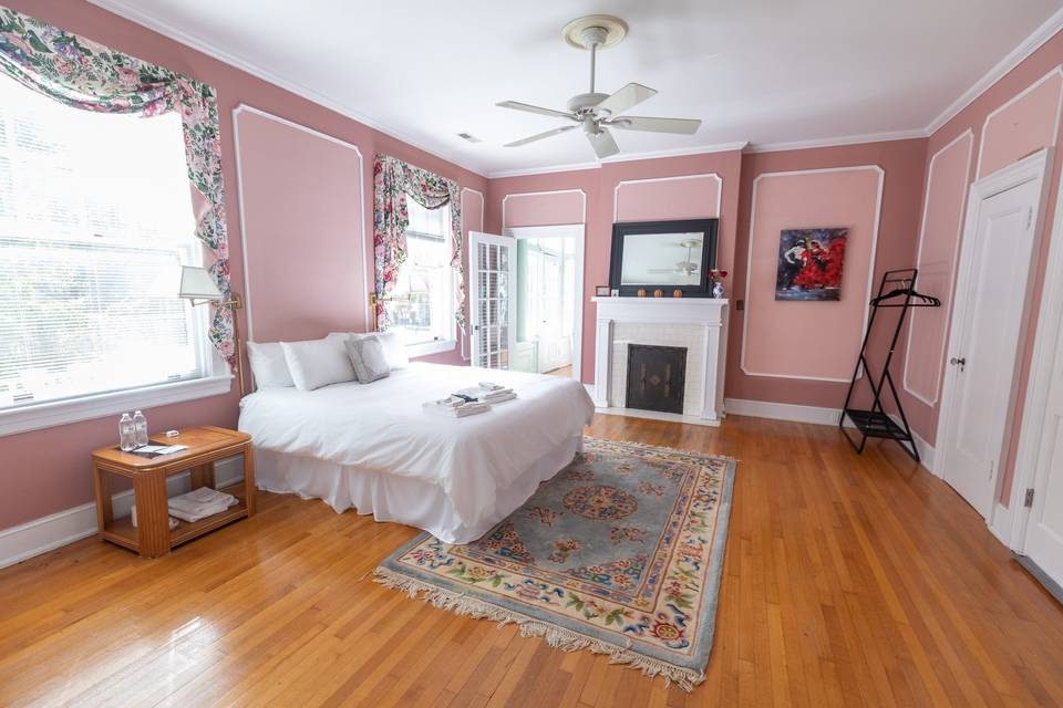 Pink Guest Room
